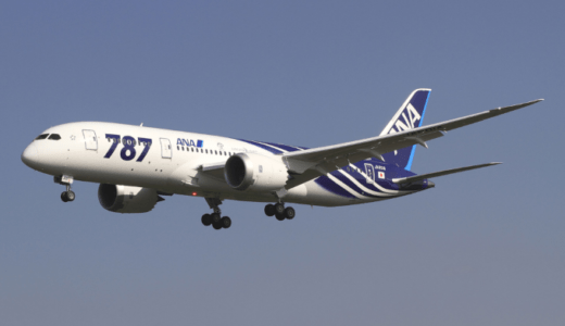 ANA B787エンジン部品に欠陥が見つかり1日10便欠航