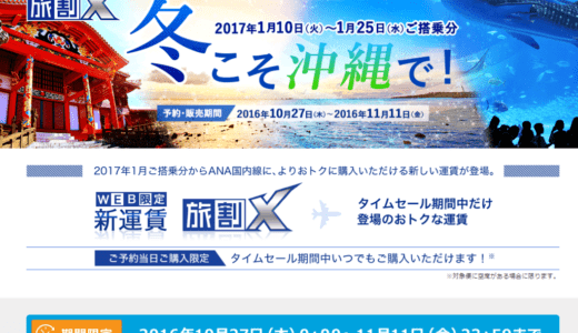 1月に沖縄へ家族旅行に行こう！手配編