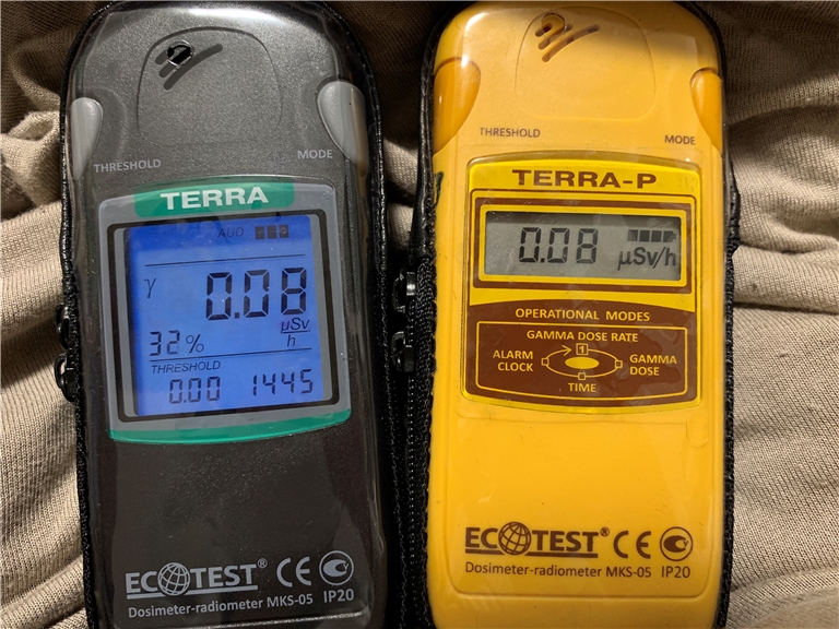 線量計（放射線測定器）ECOTEST MKS-05 TERRA のシリーズ比較 | 羽田 